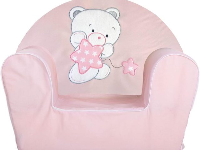 Creaciones Llopis Armchair with Bear and Pink Stars