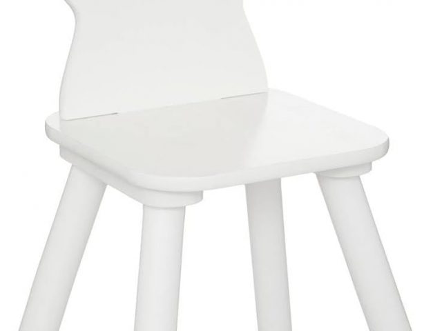 ATMOSPHERA CREATEUR D’INTERIEUR Douceur Star Children’s Chair, White
