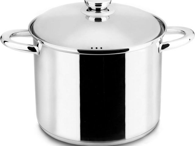 Induction Pot with Lid – 22 cm Diameter