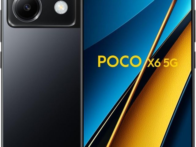 Xiaomi Poco X6 5G Smartphone 8+256GB, Snapdragon® 7s Gen 2, 6.67″ 1.5K Flow AMOLED, 120Hz, 64MP Camera, 5000mAh, 67W Charging, Black [Global Version]