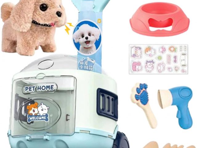 Genérico Mascota Interactiva | Juguetes de Peluche para Mascotas – Regalo Cumpleaños Niños Niñas Bebé