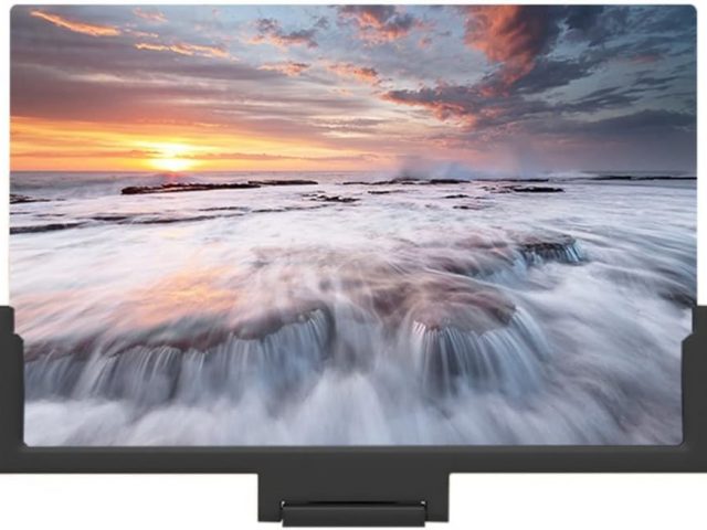KFETCN Lupa, Lupa de Pantalla de teléfono, versión más Nueva de 2021, 12 “/18″/20 “, Lupa de Pantalla para teléfono Celular, BLU-Ray 6D, proyector Amplificador móvil de Pantalla Grande Ultra cla