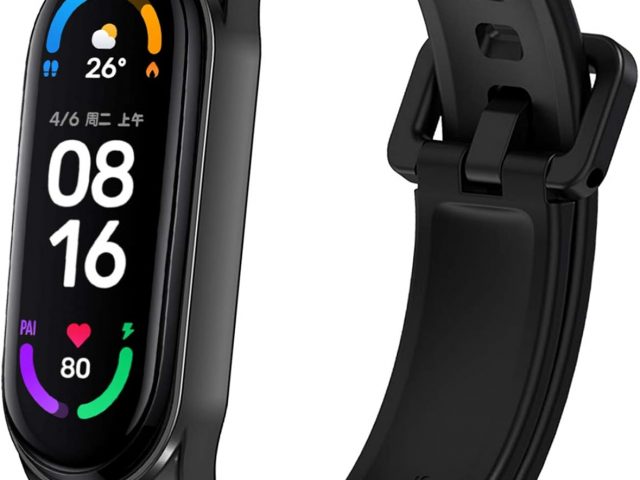 Mijobs Mi Band 4 Mi Band 3 Strap Bracelet, Wrist Strap Replacement Band for Mi Band 4 3 (No Host)